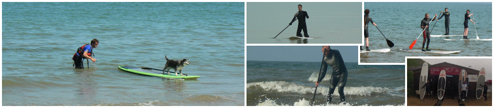 Stand Up Paddle à Omaha Beach