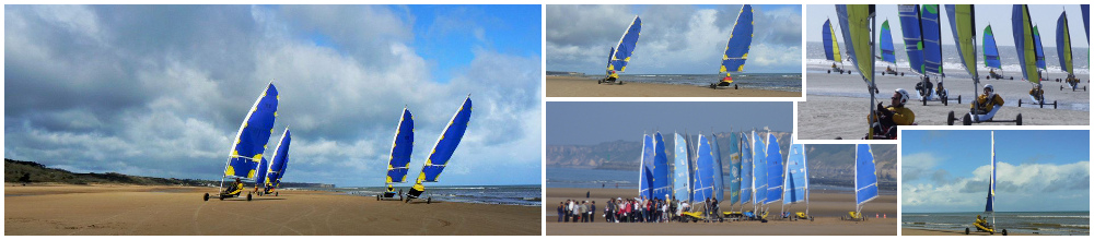 Char à voile avec Eolia Normandie