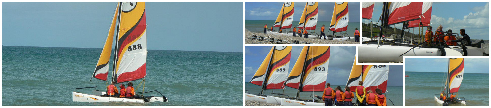 La voile légère (catamaran) avec Eolia Normandie