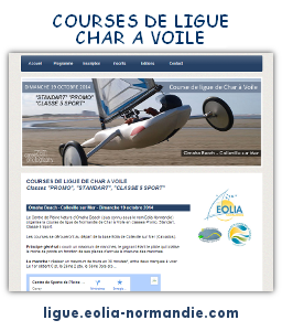 Courses de ligue de Char  Voile